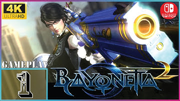BAYONETTA 2 (SWITCH) 4K - PART 1  GAMEPLAY WALKTHROUGH (NO COMMENTARY)