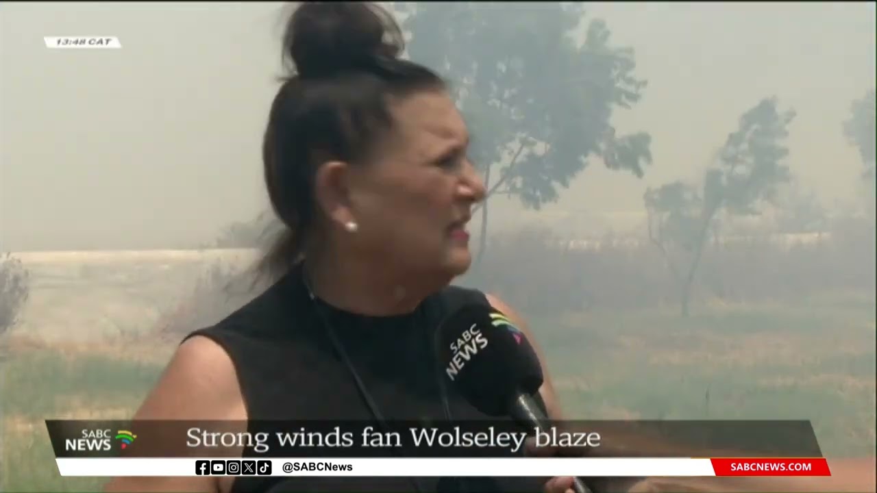 WC Fire Season | Strong winds fan Wolseley blaze, firefighting efforts still under way