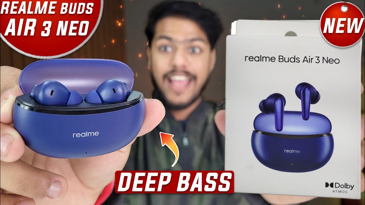 UNBOXING] realme Buds Air 3 Nitro Blue