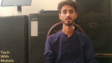 How to fix a microphone feedback or whistling noise | Urdu/Hindi | Tech With Mohsin