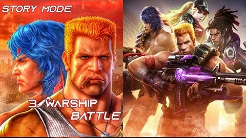 Contra Returns Android Gameplay // Story Mode 3. Warship Battle // 4k Gameplay