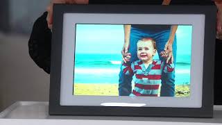 Skylight 10' Touch Screen Photo/Video Frame with Easy Email Sending on QVC