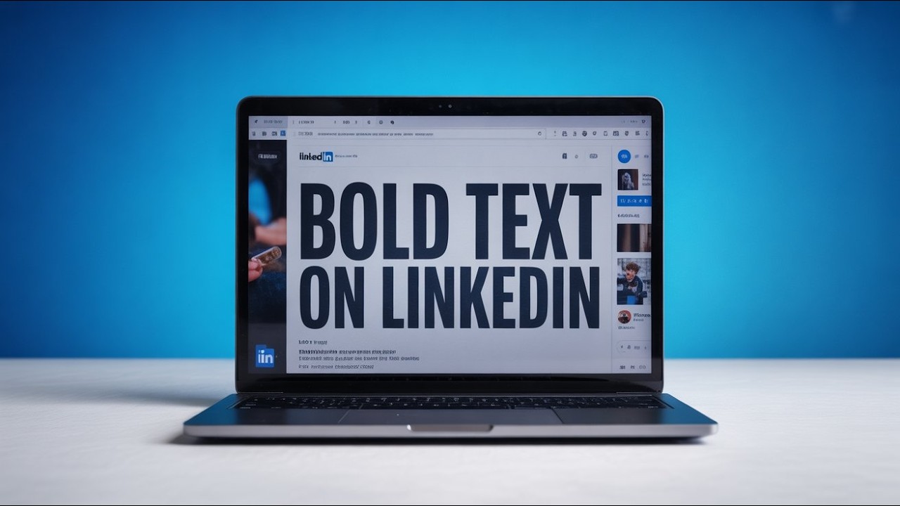 How to Type Bold Text on LinkedIn Posts (Easy Method) - YouTube