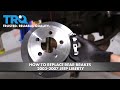 How to Replace Rear Brake Rotor 2003-07 Jeep Liberty