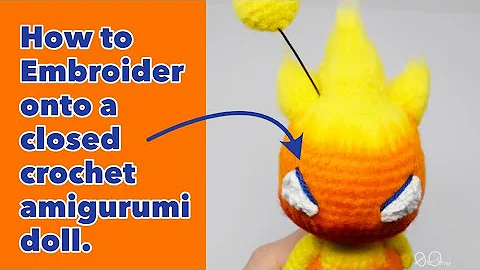 Master the Art of Embroidering onto Crochet Amigurumi