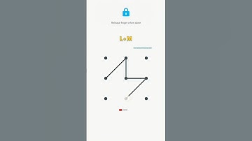 How To Make L.M Pattern Lock 🔐 #techvasi #shorts #pattern #lock