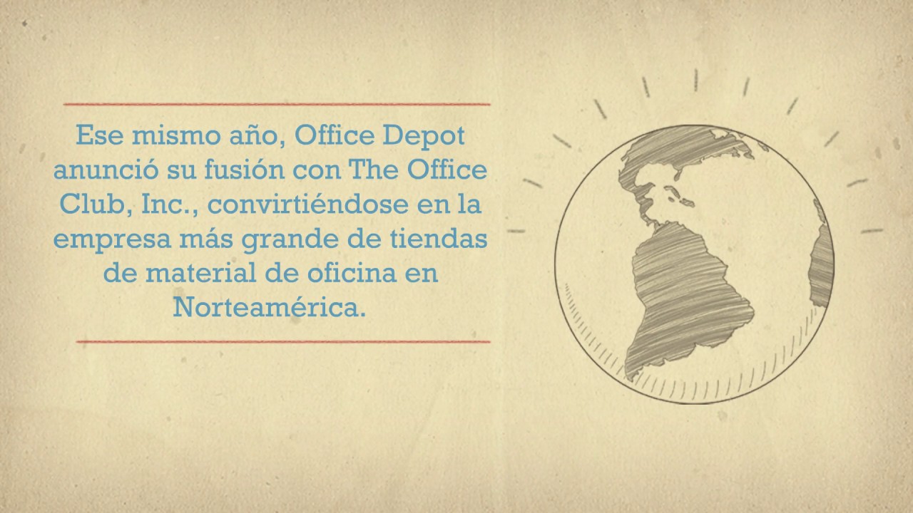 Historia Office Depot - YouTube