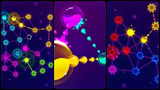 Splash Wars - glow space strategy game (Gameplay Android) screenshot 2