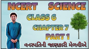 SCIENCE FOR YOU | STD 6 | NCERT | chapter-7 | GETTING TO KNOW PLANTS | વનસ્પતિની જાણકારી મેળવીએ
