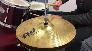 Paiste® PST3 Platillos Hi-Hat 13" Set: Par video