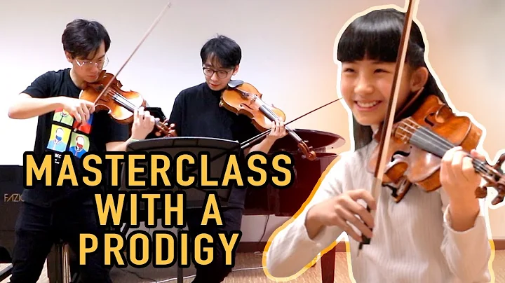 World Class Prodigy Violinist Chloe Chua Gives Two...