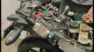 🏍️🛠️Pulsar 150 bs6 ka 🏍️ battery charging kaise theek Karen🏍️🛠️