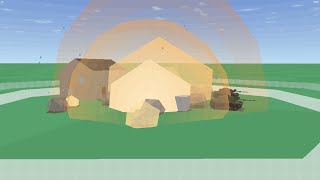 Tiny Combat Arena - Cluster Bomb Testing