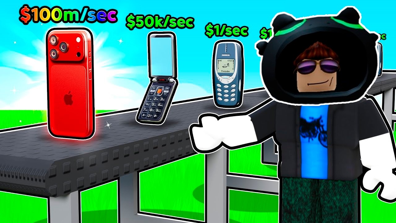 Ganhei BILHÕES vendendo Iphones Xing Ling no Tycoon Roblox!