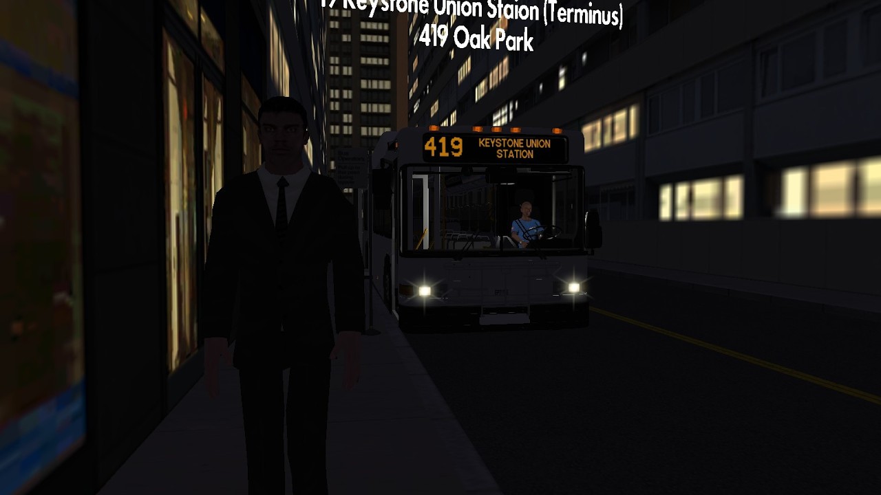 Loud but peaceful Night run on the 419| Omsi 2