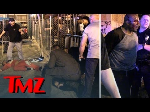 The Fight That Started The Game and T.I. INTENSE LAPD Standoff | TMZ