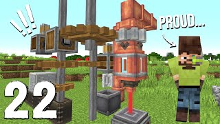 I built a super machine!  Episode 22  Minecraft Modded (Vault Hunters)