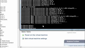 Latest fling from VMware Labs - Ruby vSphere Console