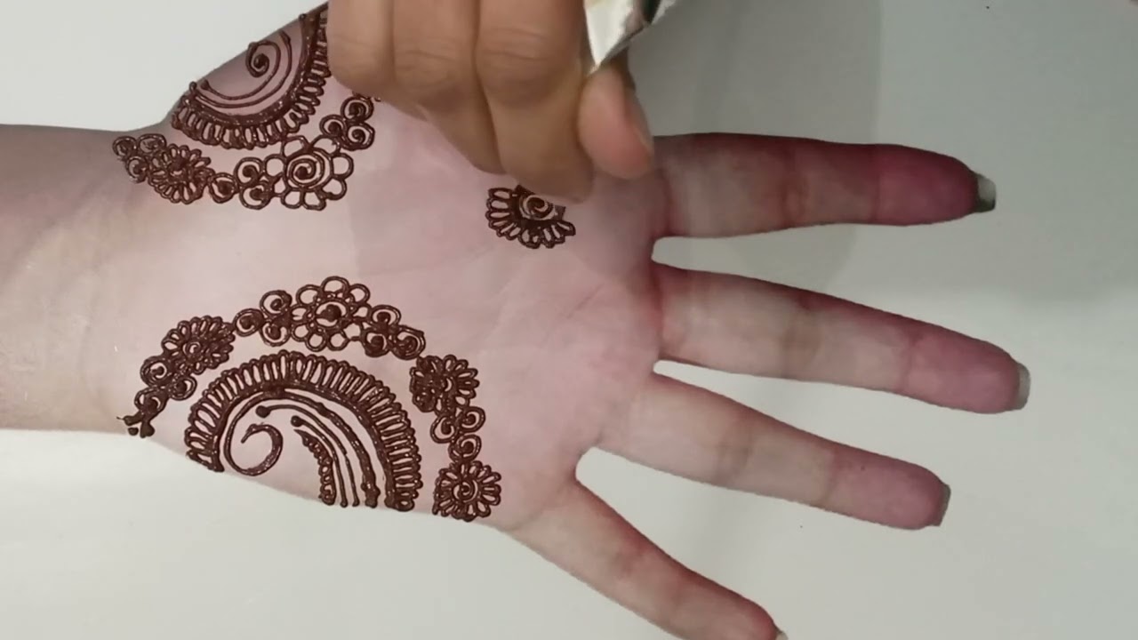 new mehndi design | simple mehndi design | mehndi for beginner