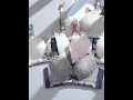 VEIMIA【小さく見せるブラ】ベストセラーに待望の新色追加！3/4カップの半額コンパクトに見せるブラを自然と胸につけます！#shorts