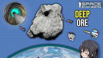 This Surgical Mining Method Uses Only One Drill, Space Engineers