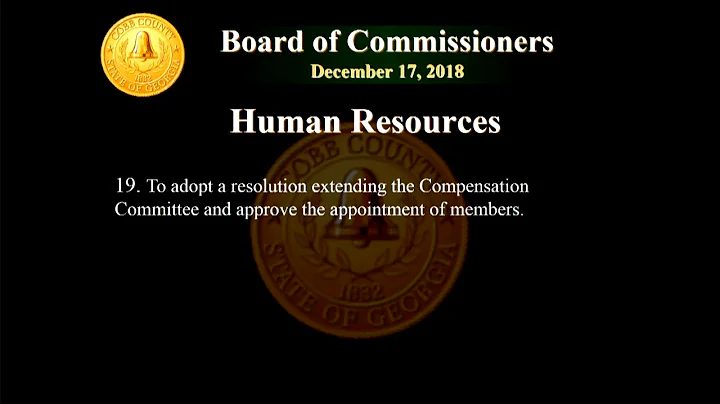 Board of Commissioners Meeting  - 12/17/18