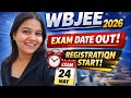 WBJEE 2026 Registration Date Released! 😱🚨 Everything You Must Know💡🤩🤩#wbjee2026 #examtip