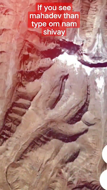 Mahadev face found on kailash parvat