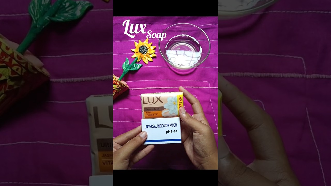 Lux soap 🧼 pH level test 👩‍🔬😱 wait for end 😱 