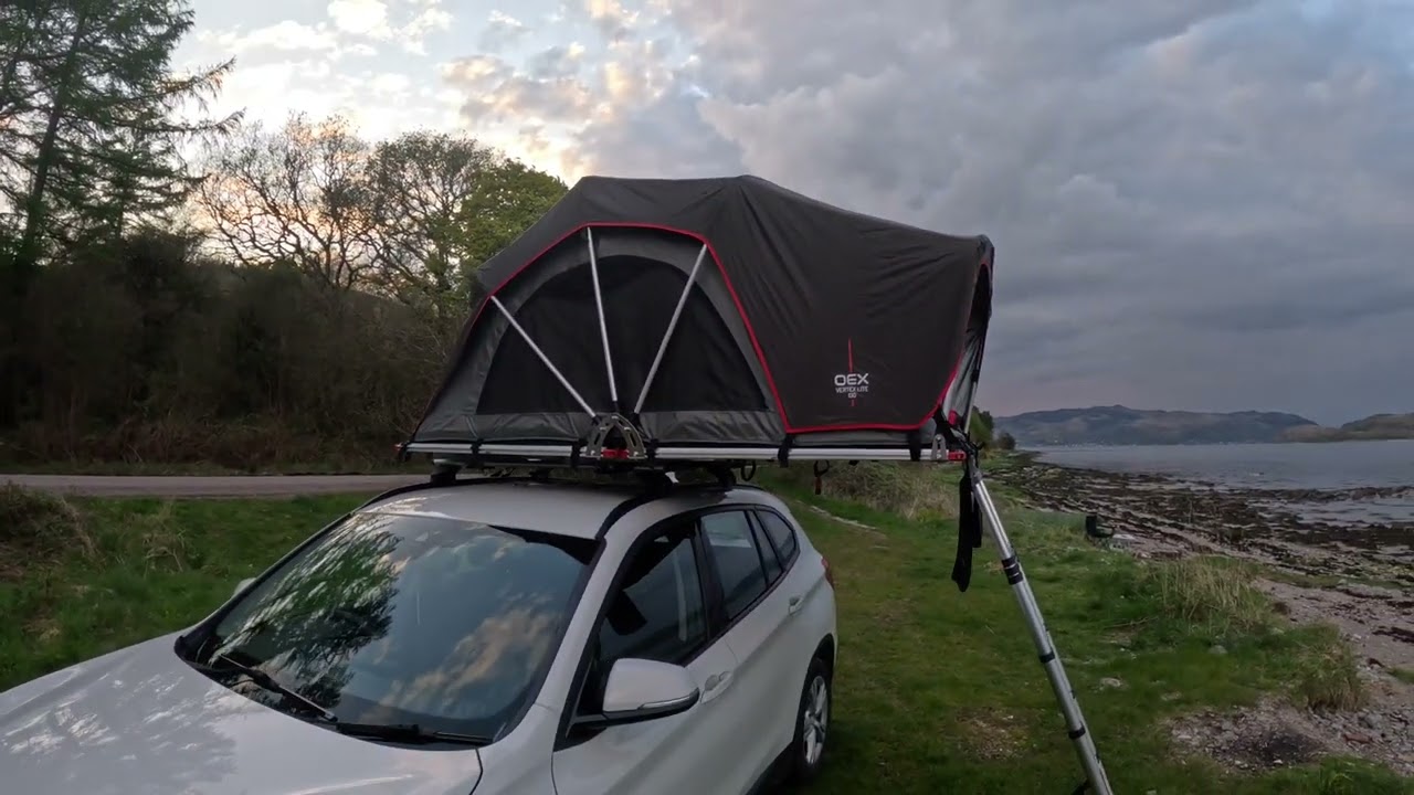 Rooftent camping 😀