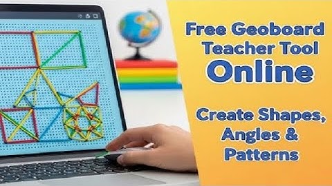Free Geoboard Teacher Tool Online | Create Shapes, Angles & Patterns for Kids Learning