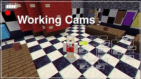 How To Make A FNAF Game In Minecraft | Part 3: The Cameras
