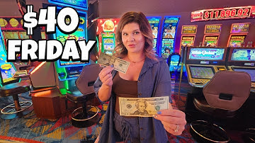 She BEAT THE CASINO Using the $40 Method in Las Vegas! 🤑