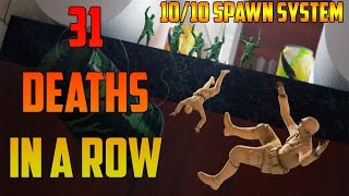 The Mean Greens: Plastic Warfare Spawn System VS OverMan! Mean Greens Funny Moments