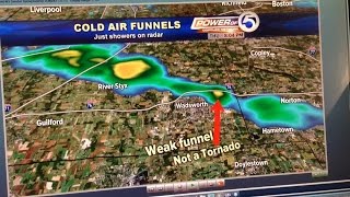 VIDEO: Funnel clouds send Wadsworth scrambling