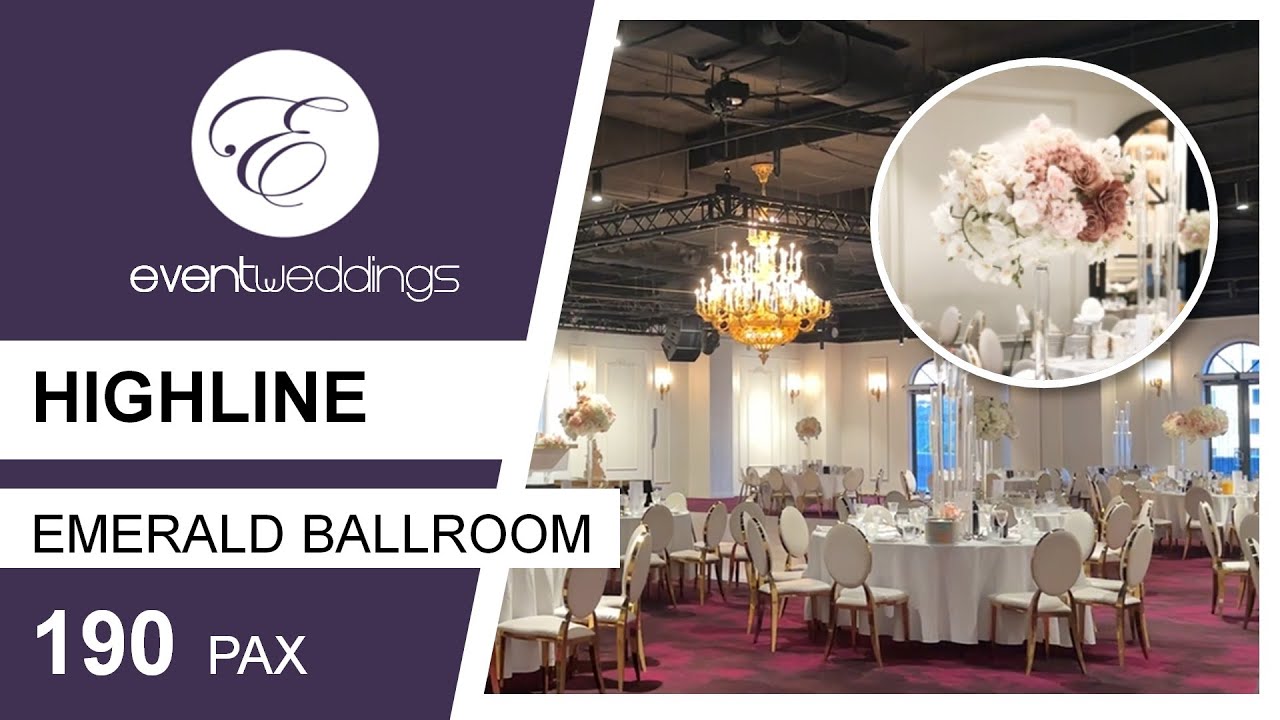 Highline Bankstown, Emerald Ballroom Sydney Wedding Venue Walkthrough