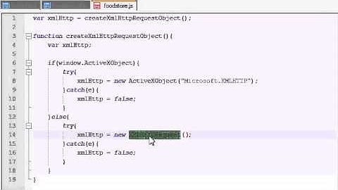 AJAX Tutorial   6   XMLHttpRequest