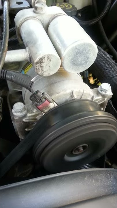 2000 Chevrolet Silverado A/C Compressor Noise - YouTube