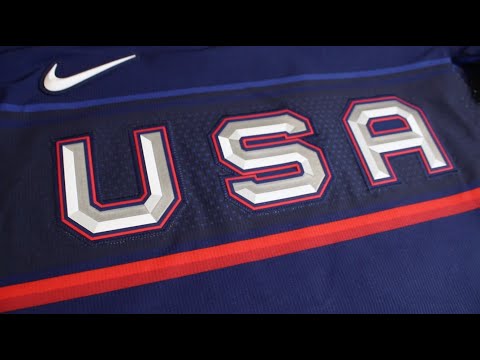 Nike USA Hockey Alternate 2022 Olympic Personalized Jersey