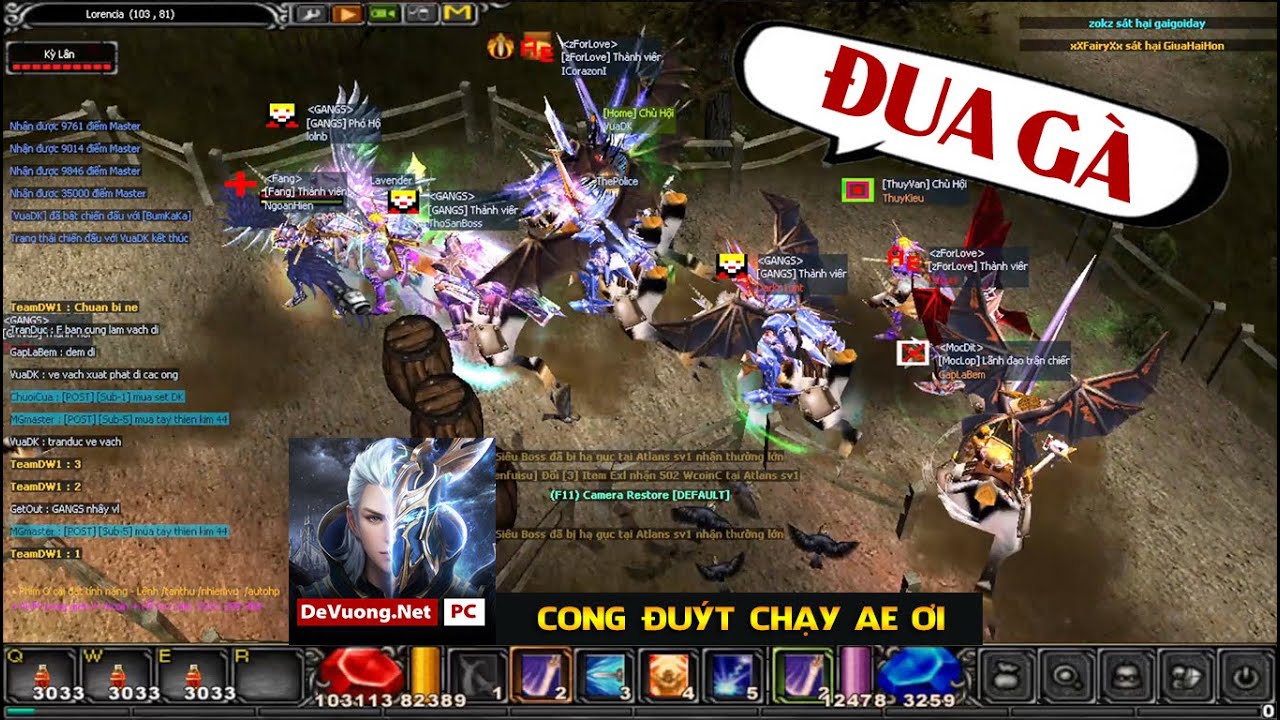 Mu không reset, Level 400 là max - Mua 10 con Kỳ Lân để đua gà tại Lorencia - Lê Minh Hài