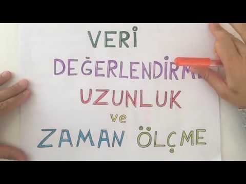 5 Matematik / VERİ DEĞERLENDİRME, UZUNLUK VE ZAMAN ÖLÇME