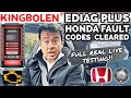 KINGBOLEN Ediag Plus Bluetooth Diagnostic - Live Fault Clearing on Honda.