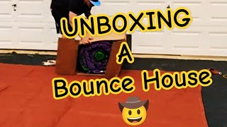 UNBOXING 🚨 Inflatable HQ Bounce House From Amazon 💫