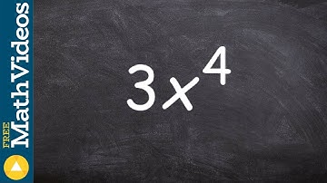 How to find the coefficient and degree of a monomial