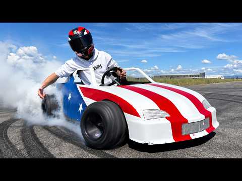 We Built the Ultimate Half Scale NASCAR!
