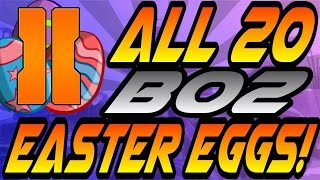 *NEW* ALL 20 BO2 Easter Eggs, Secrets, & References! - Multiplayer & Campaign (CoD Black Ops 2)