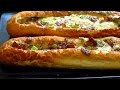Delicious CHEESE BOATS recipe | How to make Pizza Baguette | Snack food