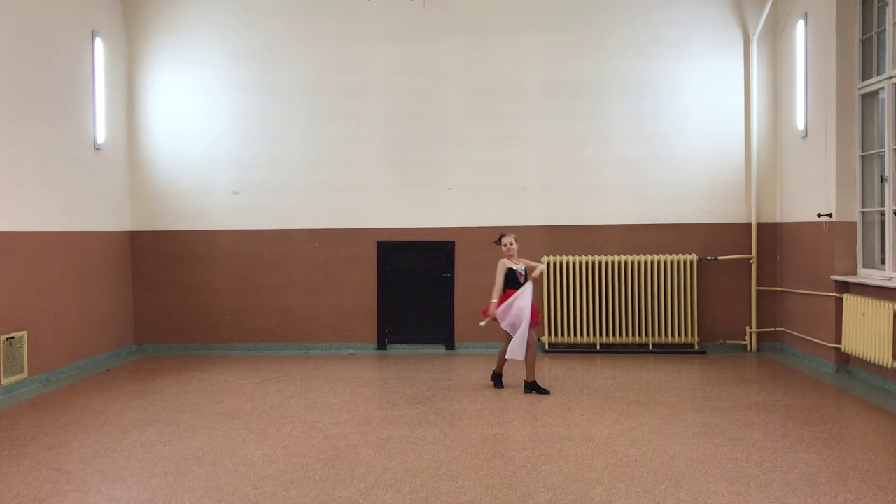 Wiktoria Andrzejewska solo flaga kadet I-vice Mistrz Europy on-line MIA - Finezja Wschowa