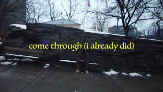 𝔞𝔪𝔞𝔫𝔦 - Come Through (I Already Did)