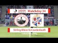 Stirling Cowdenbeath Goals And Highlights